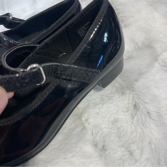 Black Patent Leather tap dance Kids Shoes - Picture 5 of 6